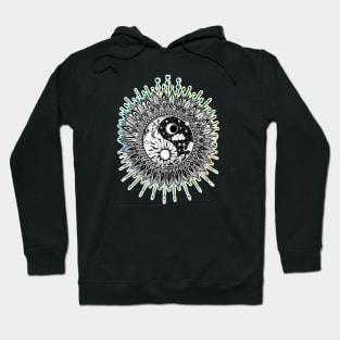 Glitch Mandala Hoodie